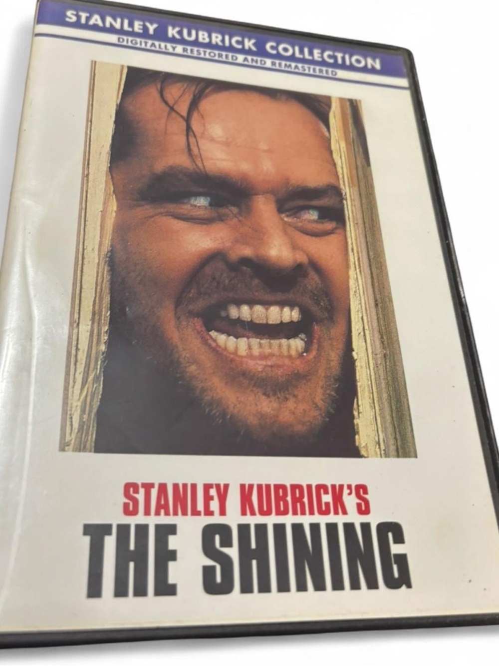 Stanley Kubrick's The Shining DVD - White & Red Cover
